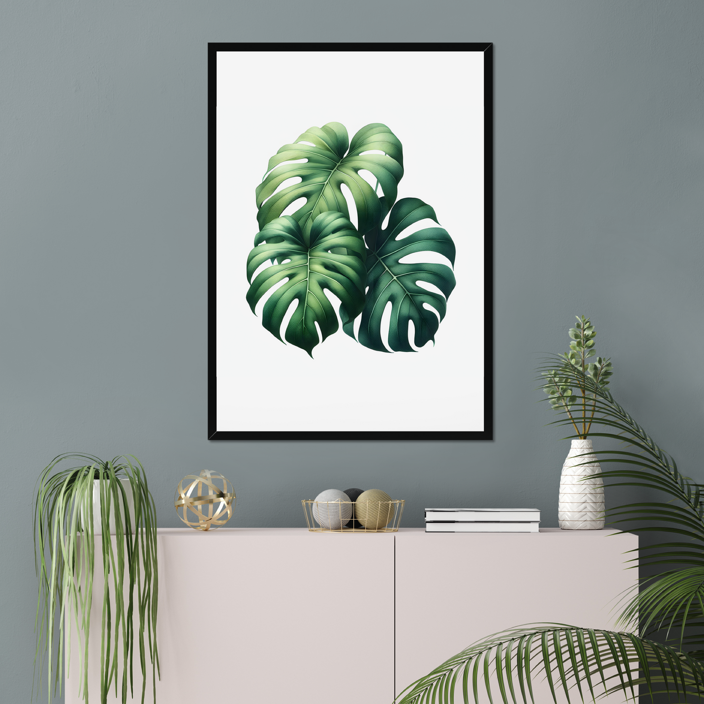 Lush Monstera Trio