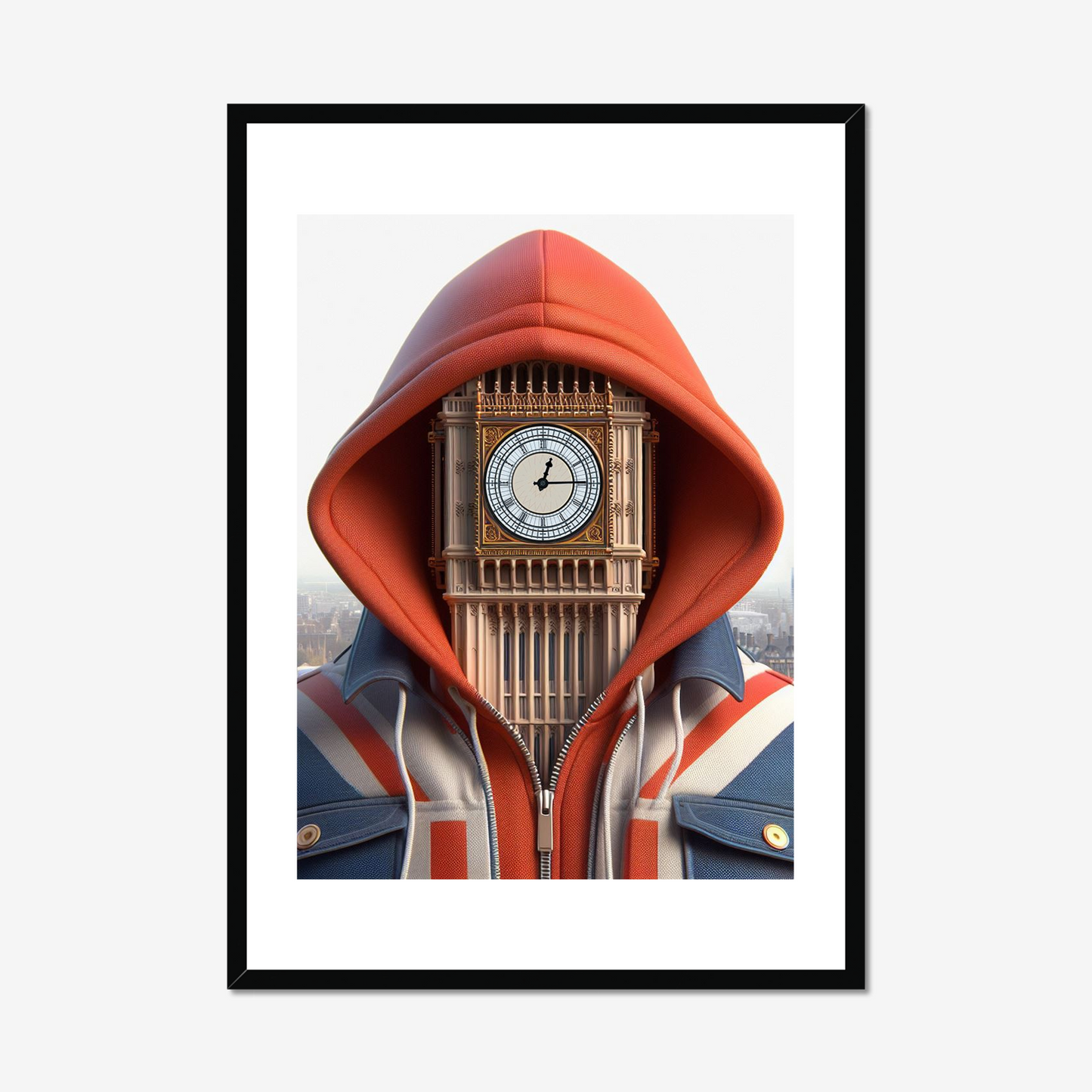 Big Ben in the Union Jacket